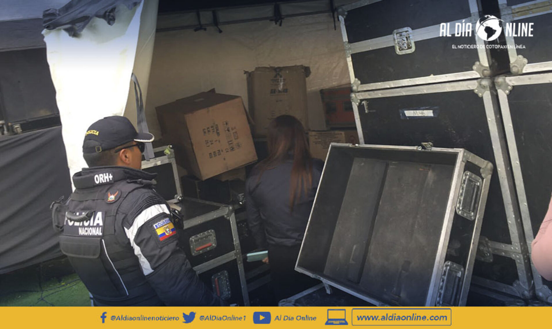 OPERATIVOS DE CONTROL EN LATACUNGA SE DESARROLLARON SIN MAYOR NOVEDAD EL FIN DE SEMANA. (VIDEO)