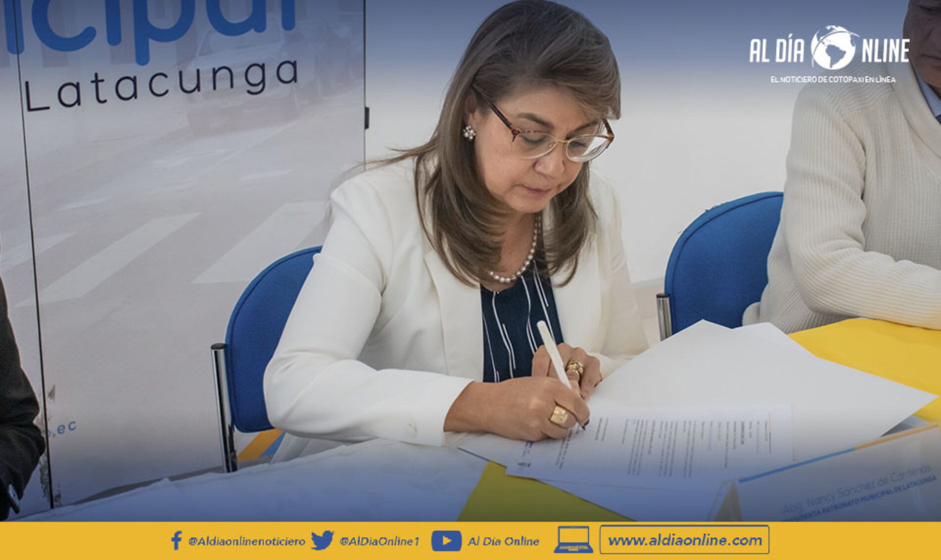 PATRONATO MUNICIPAL DE LATACUNGA RENUEVA CONVENIO DE COOPERACIÓN CON COORDINACIÓN ZONAL 3 DE SALUD. (VIDEO)