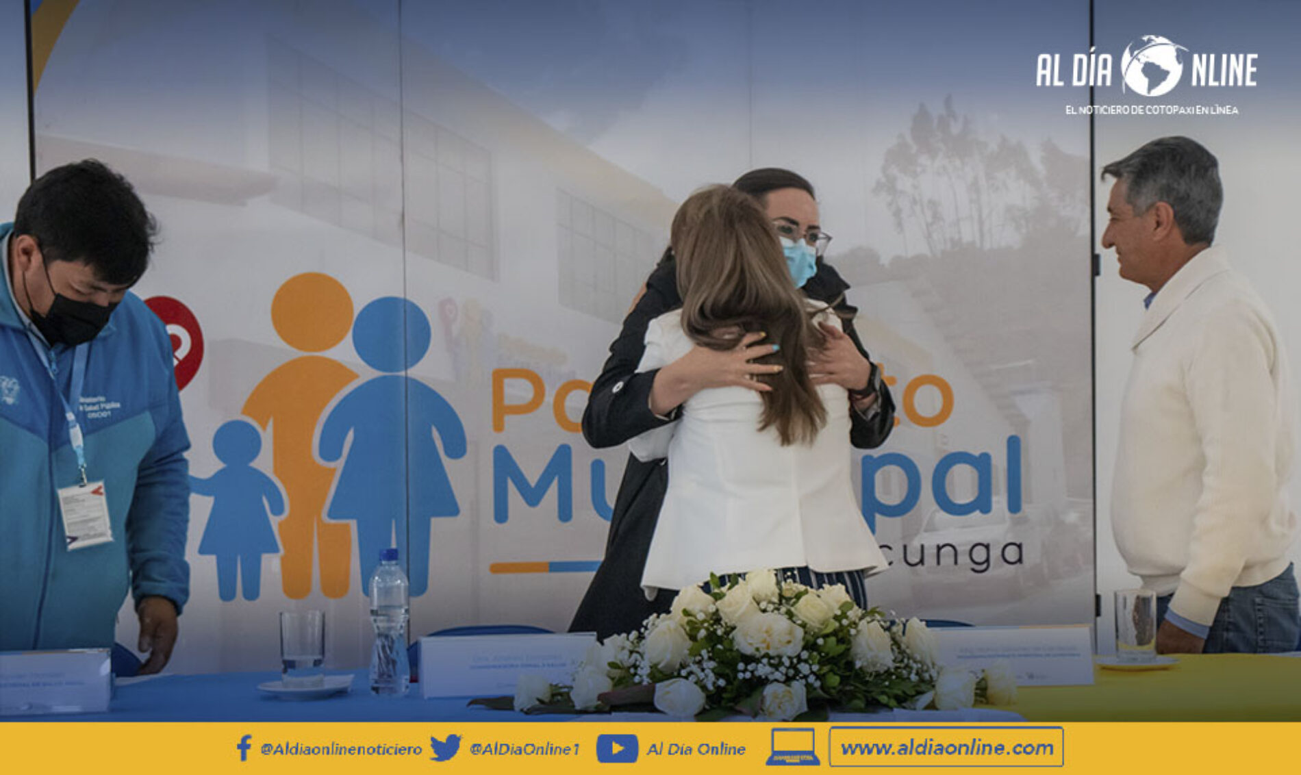 PATRONATO MUNICIPAL DE LATACUNGA RENUEVA CONVENIO DE COOPERACIÓN CON COORDINACIÓN ZONAL 3 DE SALUD. (VIDEO)