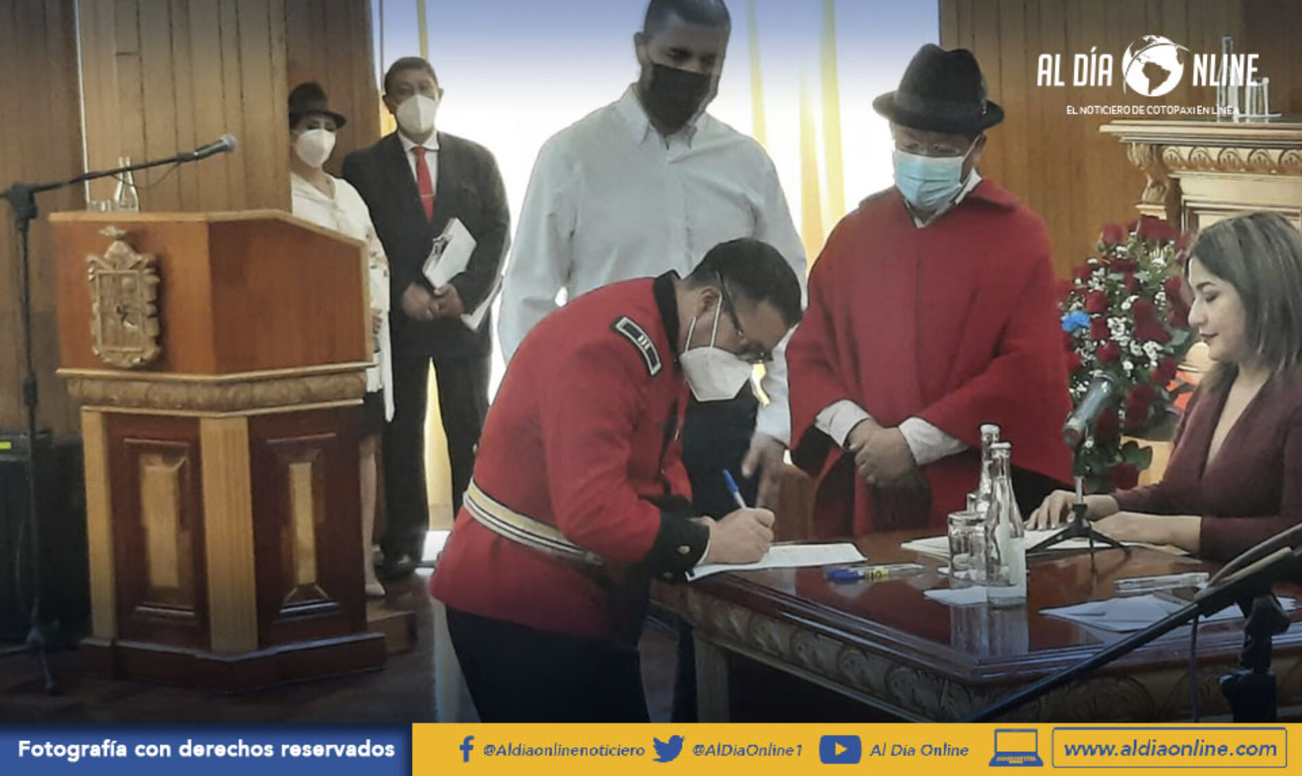 CONVENIOS DE COOPERACIÓN ITERINSTITUCIONAL, FUERON FIRMADOS POR EL GADP COTOPAXI. (VIDEO)