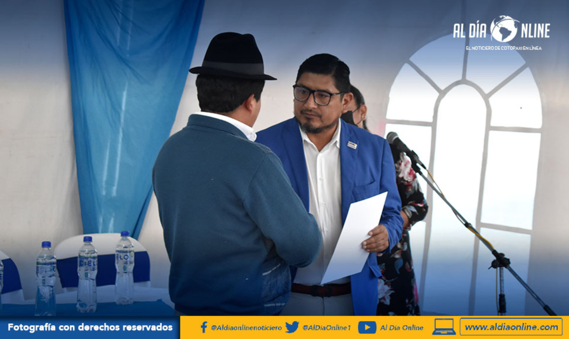 INAUGURACIÓN DEL PRIMER CENTRO DE MEDIACIÓN EN EL CANTÓN SAQUSILÍ.(VIDEO)