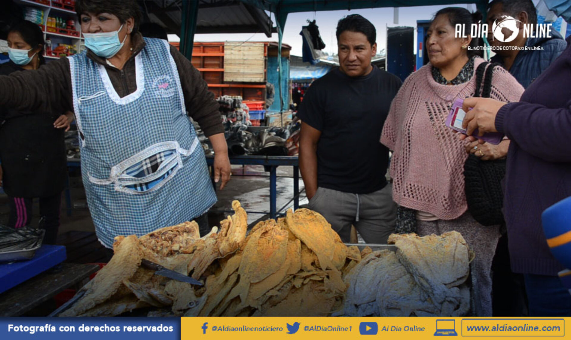 PESCADO SECO EN ESCASES, ANTE ESTO COMERCIANTES ASEGURAN NO SUBIR EL PRECIO DEL PRODUCTO.( VIDEO)