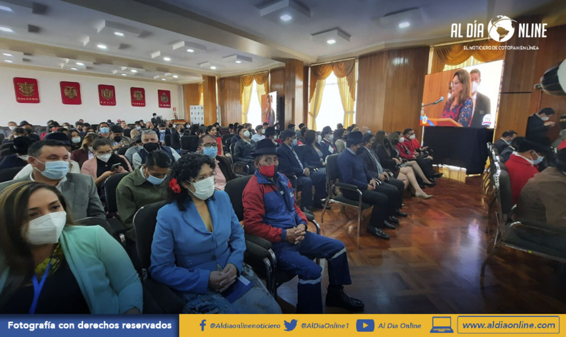 CONVENIOS DE COOPERACIÓN ITERINSTITUCIONAL, FUERON FIRMADOS POR EL GADP COTOPAXI. (VIDEO)