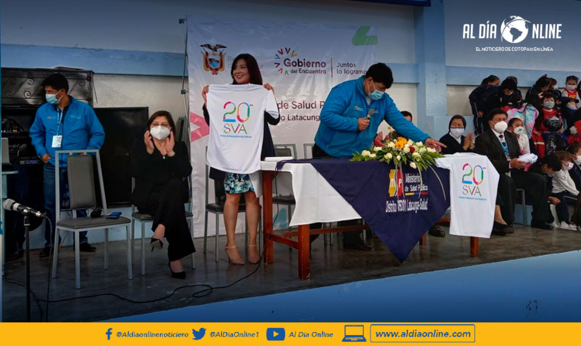 JORNADAS DE SENSIBILIZACIÓN REALIZÓ EL DISTRITO SALCEDO Y LATACUNGA POR LA SEMANA DE VACUNACIÓN DE LAS AMÉRICAS