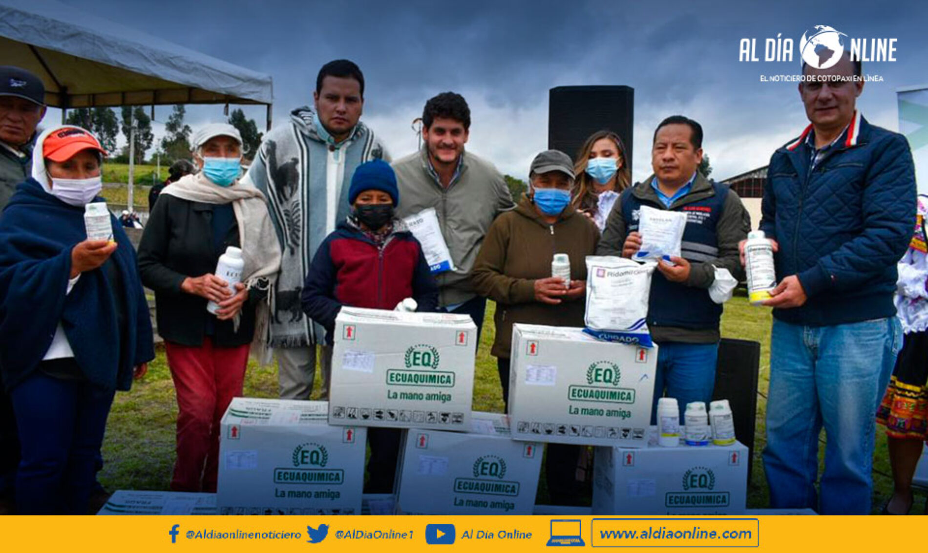 PRODUCTORES DE LA ASOCIACIÓN FE POR LA LECHE RECIBIERON PROYECTOS DEL MAG PARA EL FORTALECIMIENTO GANADERO