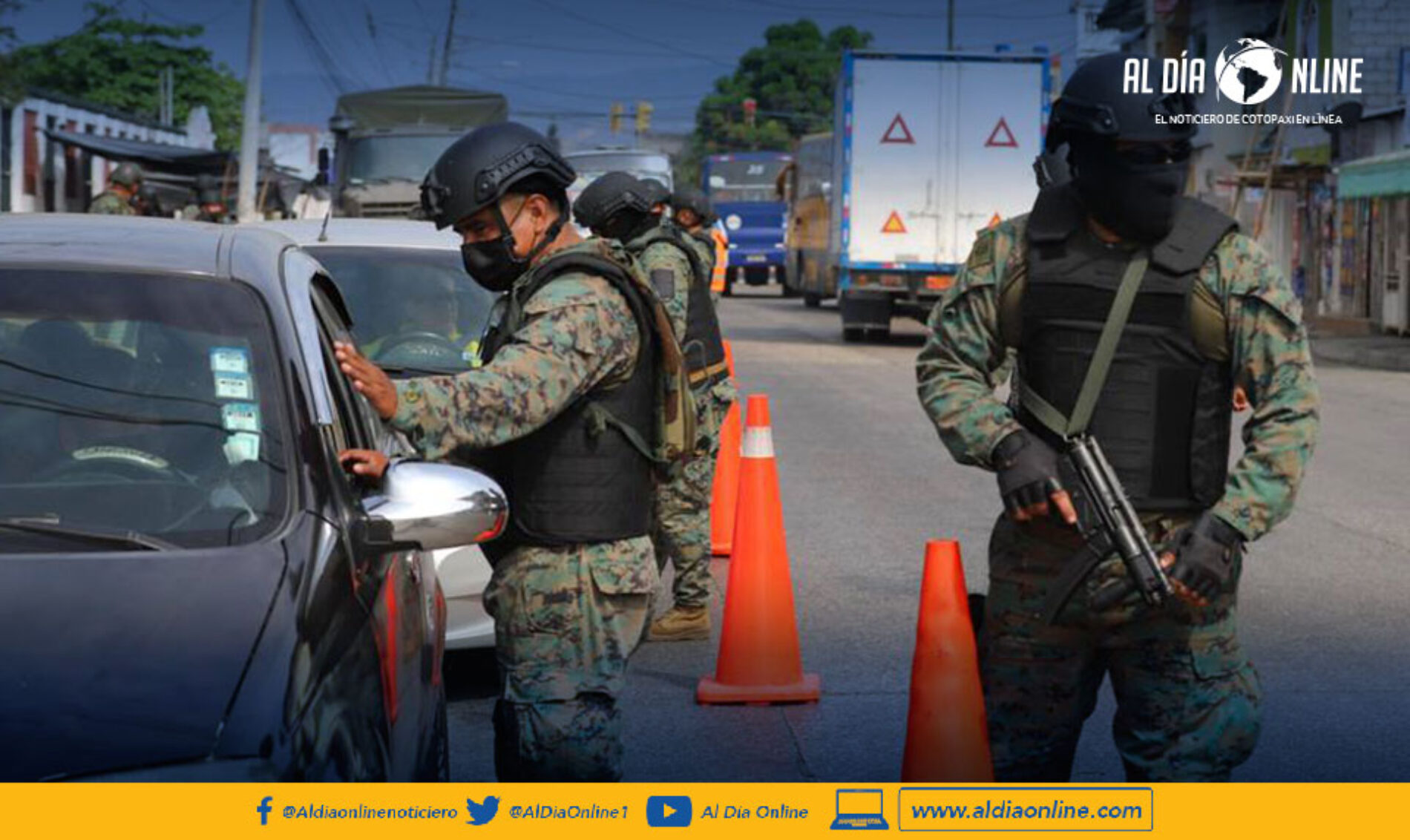 GOBIERNO NACIONAL DECLARÓ ESTADO DE EXCEPCIÓN Y TOQUE DE QUEDA A GUAYAS, MANABÍ Y ESMERALDAS.