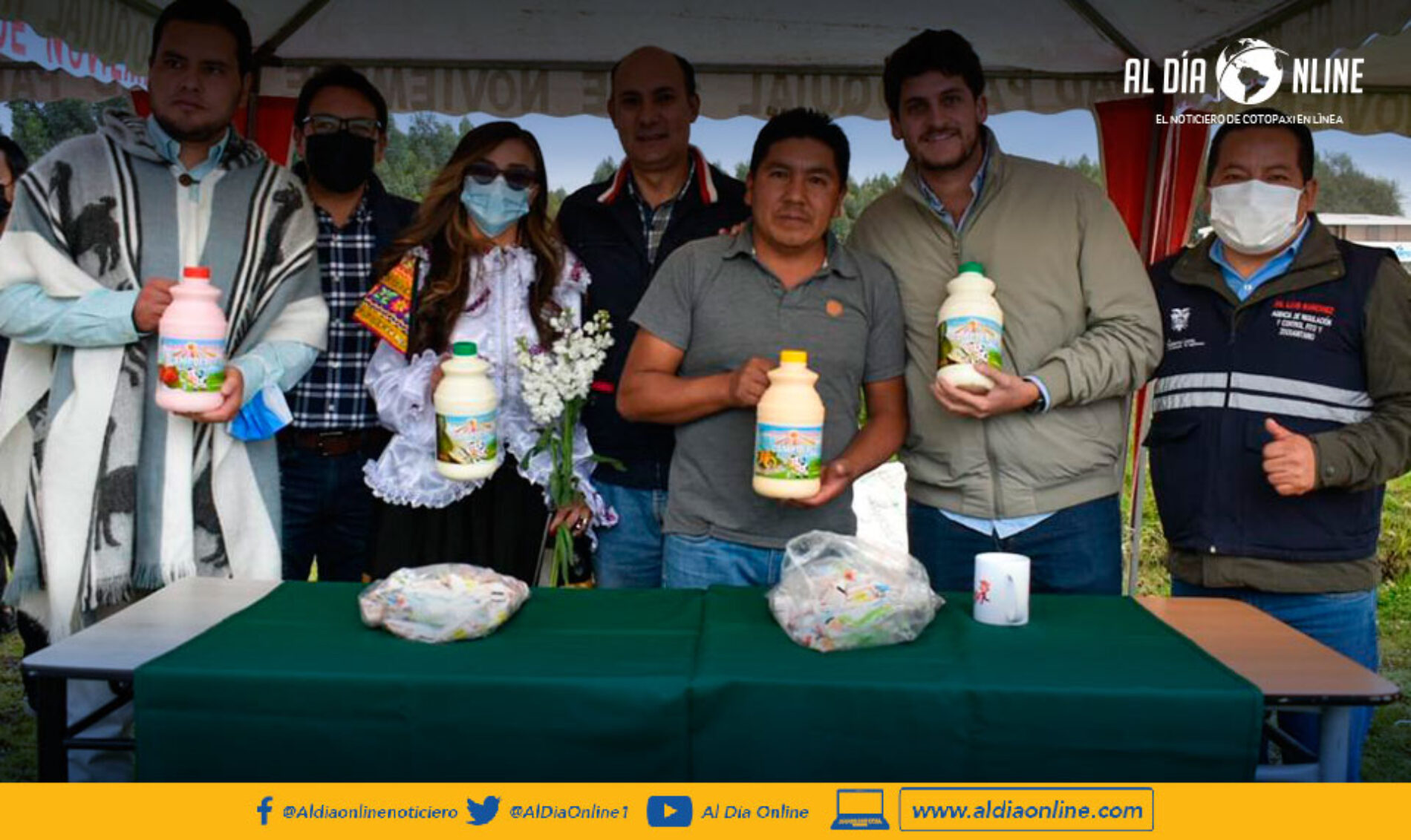 PRODUCTORES DE LA ASOCIACIÓN FE POR LA LECHE RECIBIERON PROYECTOS DEL MAG PARA EL FORTALECIMIENTO GANADERO