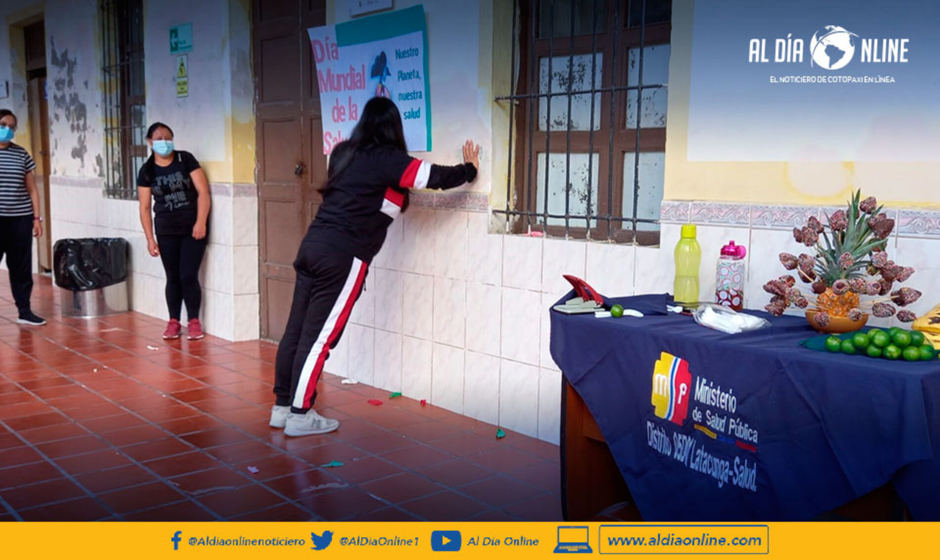 DISTRITO LATACUNGA CONMEMORÓ EL DÍA MUNDIAL DE LA SALUD