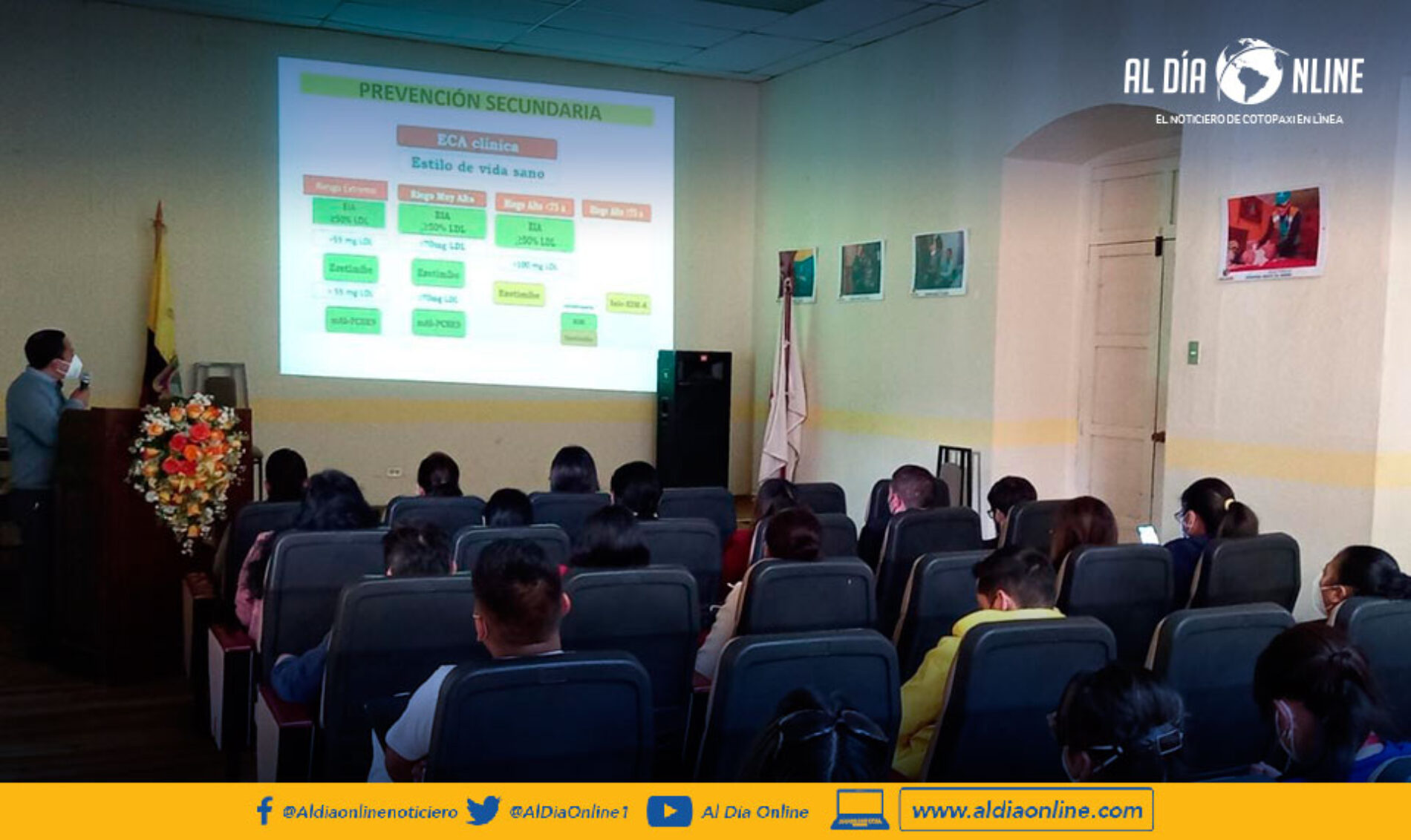 PRIMERA JORNADA DE ACTUALIZACIÓN MÉDICA HEARTS SE REALIZÓ EN LATACUNGA