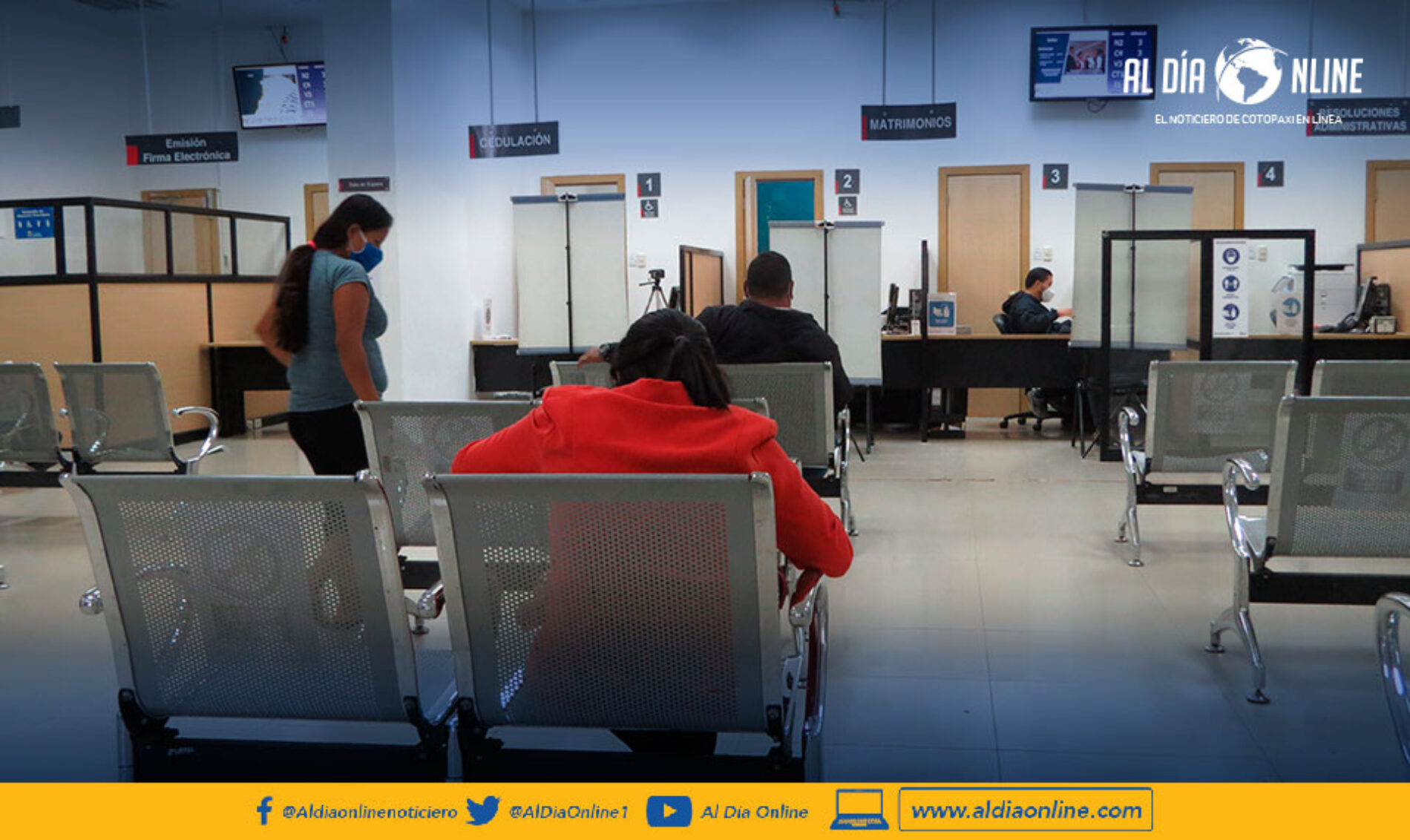 REGISTRO CIVIL EXTIENDE HORARIOS PARA EL TRÁMITE DE CEDULACIÓN LOS SÁBADOS