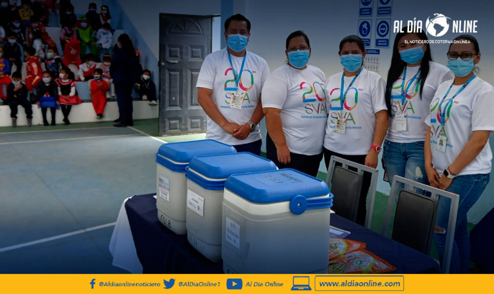 JORNADAS DE SENSIBILIZACIÓN REALIZÓ EL DISTRITO SALCEDO Y LATACUNGA POR LA SEMANA DE VACUNACIÓN DE LAS AMÉRICAS