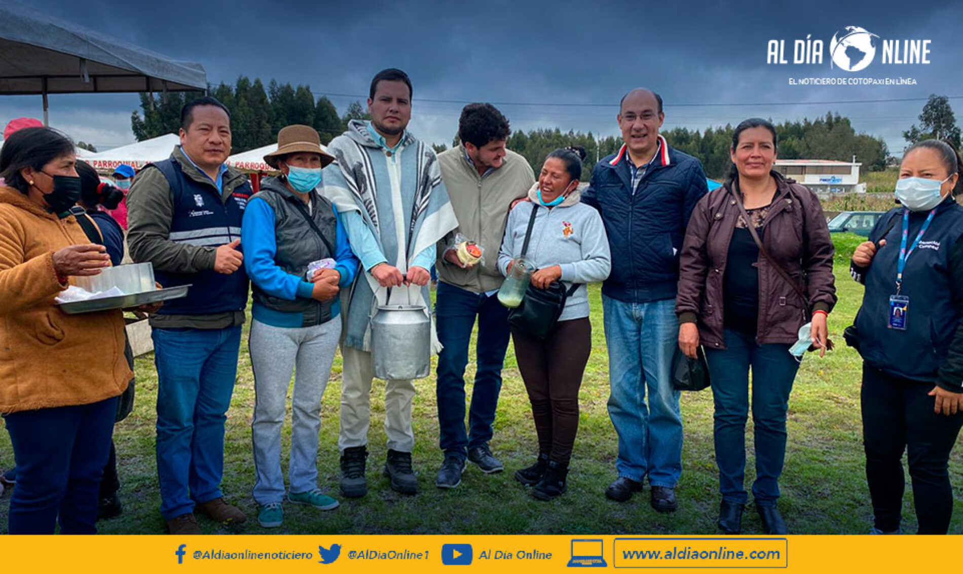 PRODUCTORES DE LA ASOCIACIÓN FE POR LA LECHE RECIBIERON PROYECTOS DEL MAG PARA EL FORTALECIMIENTO GANADERO