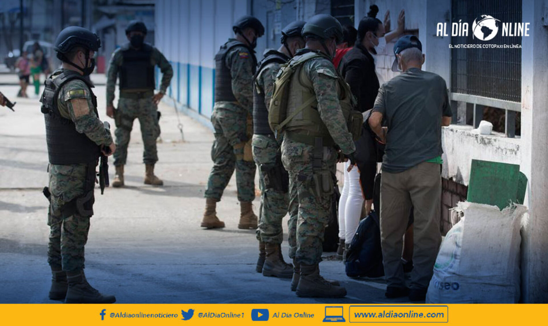 GOBIERNO NACIONAL DECLARÓ ESTADO DE EXCEPCIÓN Y TOQUE DE QUEDA A GUAYAS, MANABÍ Y ESMERALDAS.