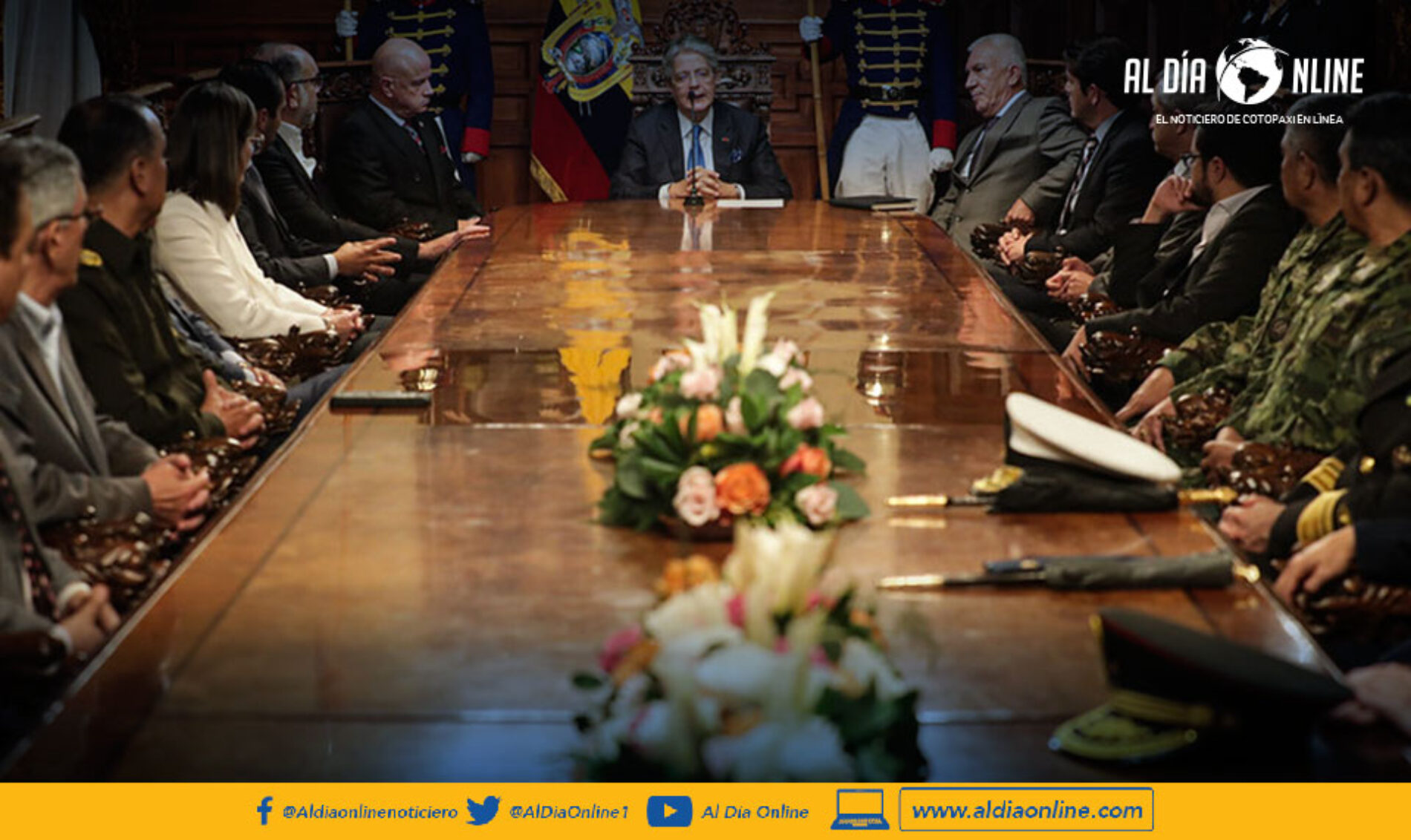 PRESIDENTE DE LA REPÚBLICA DESIGNA COMO NUEVO MINISTRO DE DEFENSA A LUIS EDUARDO LARA.