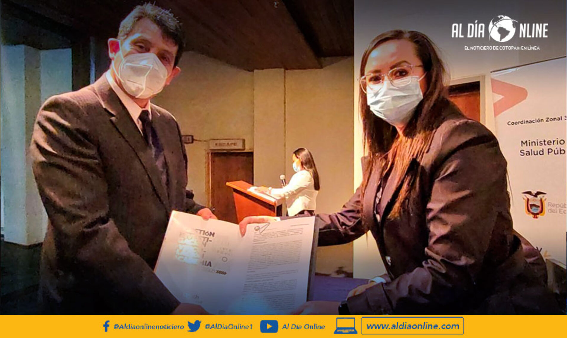 COORDINACIÓN ZONAL 3- SALUD FIRMA CONVENIOS DE COOPERACIÓN INTERINSTITUCIONAL.