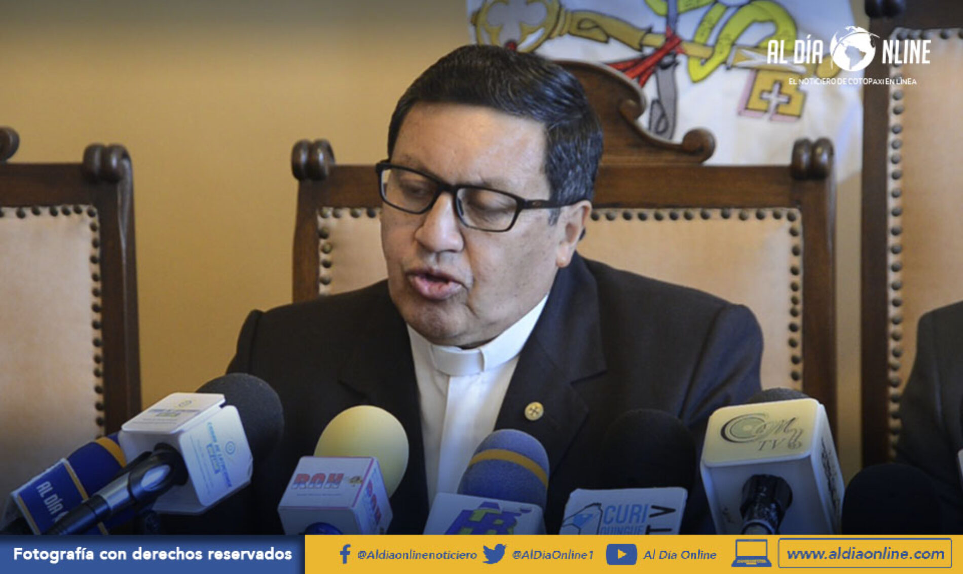 DIÓCESIS DE LATACUNGA Y NOVACERO FIRMAN CONVENIO PARA RECONSTRUCCIÓN DE VIVIENDAS. (VIDEO)