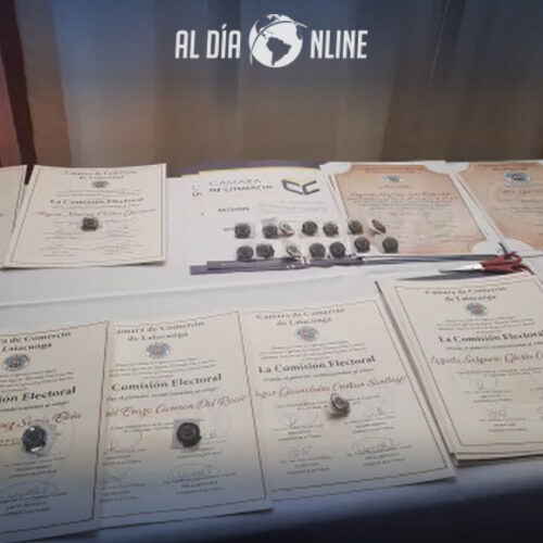 CÁMARA DE COMERCIO LATACUNGA CUENTA CON NUEVA DIRECTIVA, LIDERADOS POR FERNANDO SÁCHEZ.