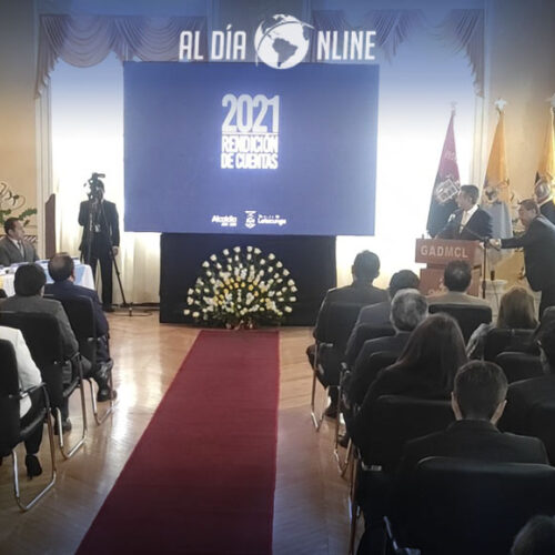MUNICIPIO DE LATACUNGA REALIZÓ RENDICIÓN DE CUENTAS CORRESPONDIENTE AL 2021.(VIDEO)