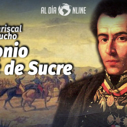 CALLE DOS DE MAYO CELEBRA 200 AÑOS DE LA LLEGADA DEL MARISCAL SUCRE