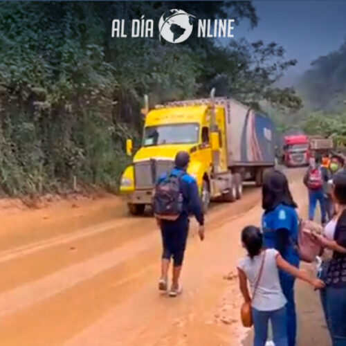 PASO ALTERNADO EN LA VÍA ALÓAG – SANTO DOMINGO
