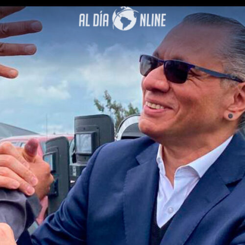 EX VICEPRESIDENTE DE LA REPÚBLICA JORGE GLAS ABANDONA LA CARCEL DE LATACUNGA.