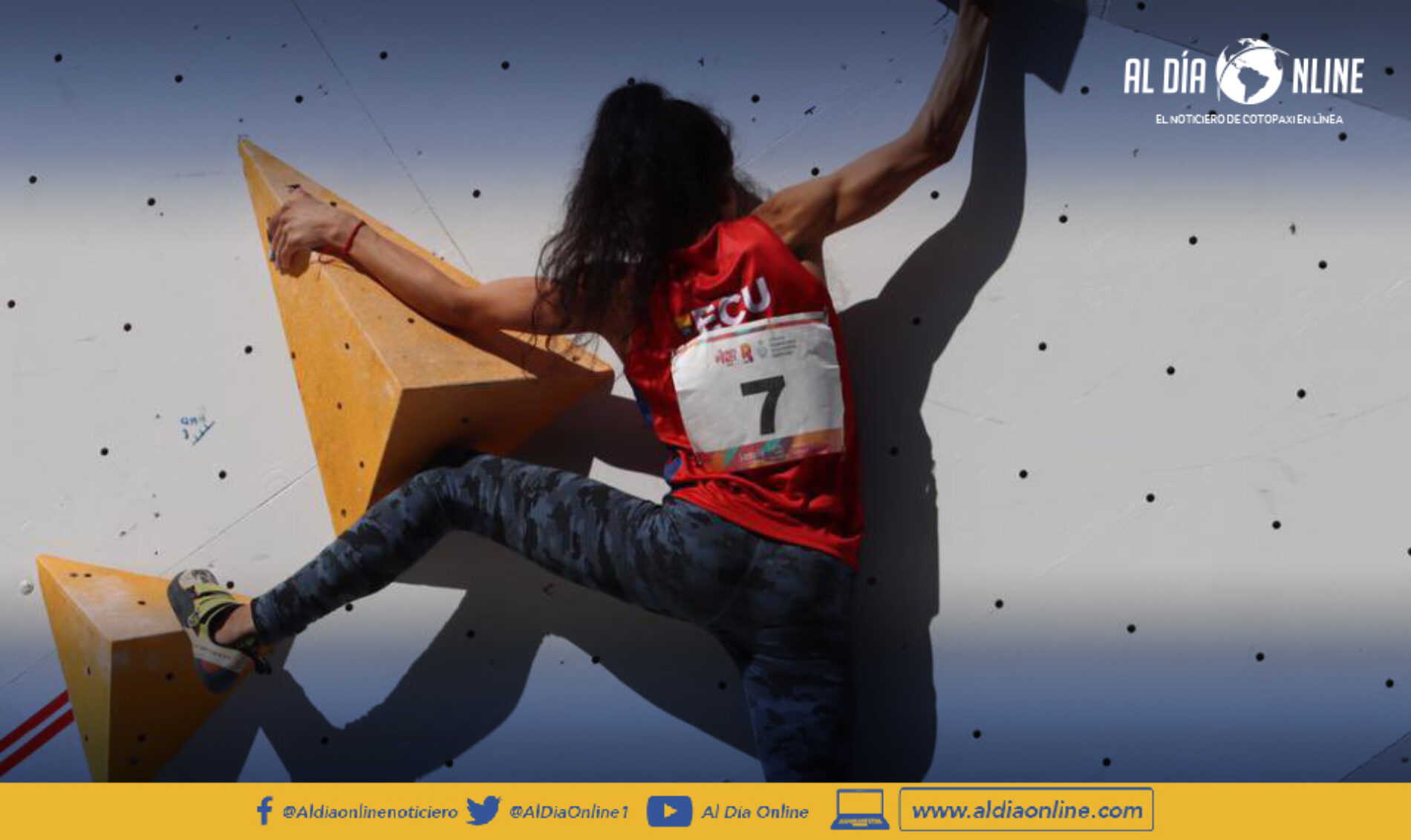 EMILIA DÁVILA DE COTOPAXI ALCANZA MEDALLA DE BRONCE EN JUEGOS SUDAMERICANOS DE LA JUVENTUD EN ARGETINA (VIDEO)