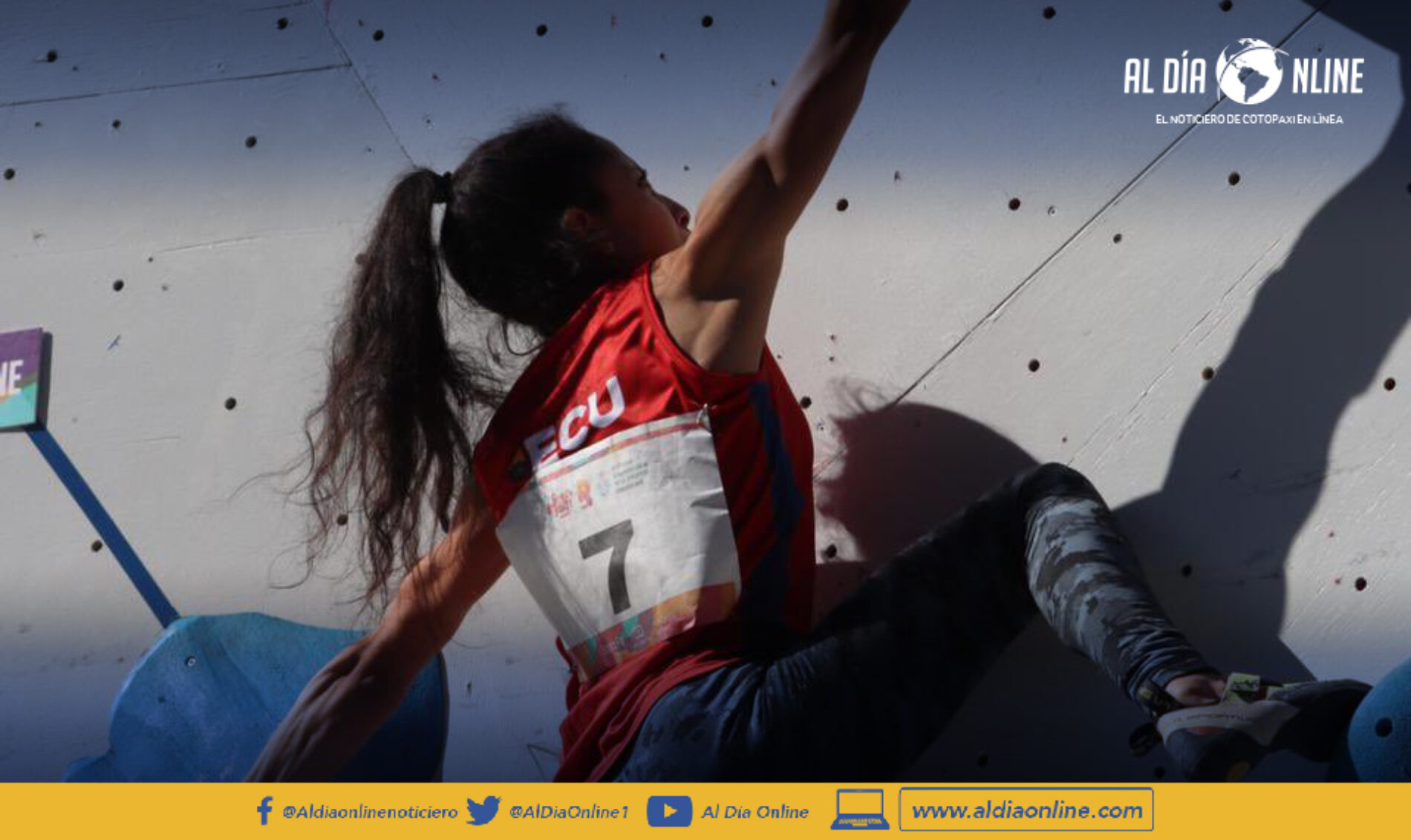 EMILIA DÁVILA DE COTOPAXI ALCANZA MEDALLA DE BRONCE EN JUEGOS SUDAMERICANOS DE LA JUVENTUD EN ARGETINA (VIDEO)