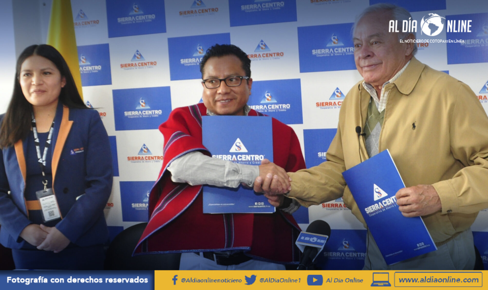 SIERRA CENTRO Y AUTOMOTORES “CARLOS LARREA CIA. LTDA.” FIRMAN CONVENIO PARA FINACIAR AUTOS CHANGAN (VIDEO)