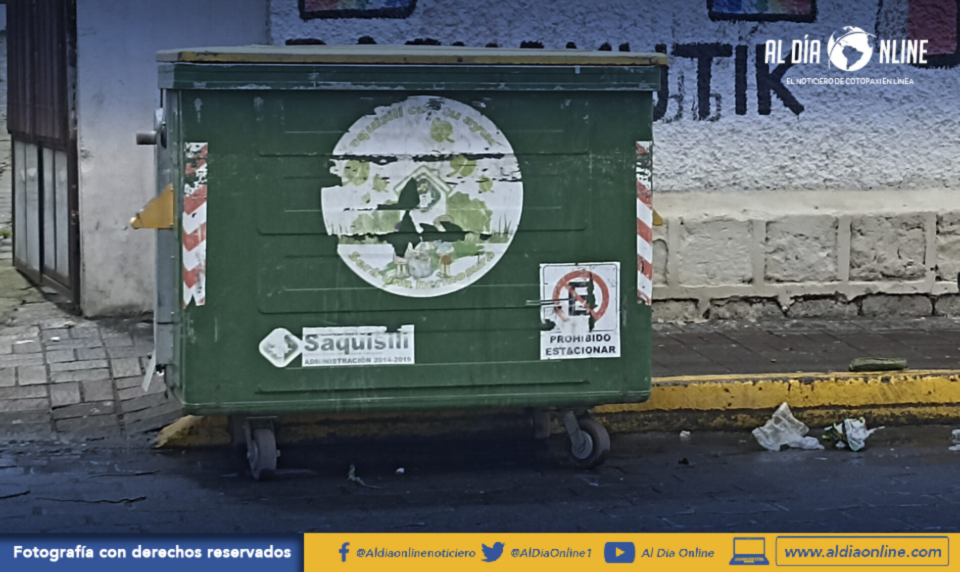 NUEVOS CONTENEDORES DE BASURA ADQUIRIRÍA MUNICIPALIDAD DE SAQUISILÍ (VIDEO)