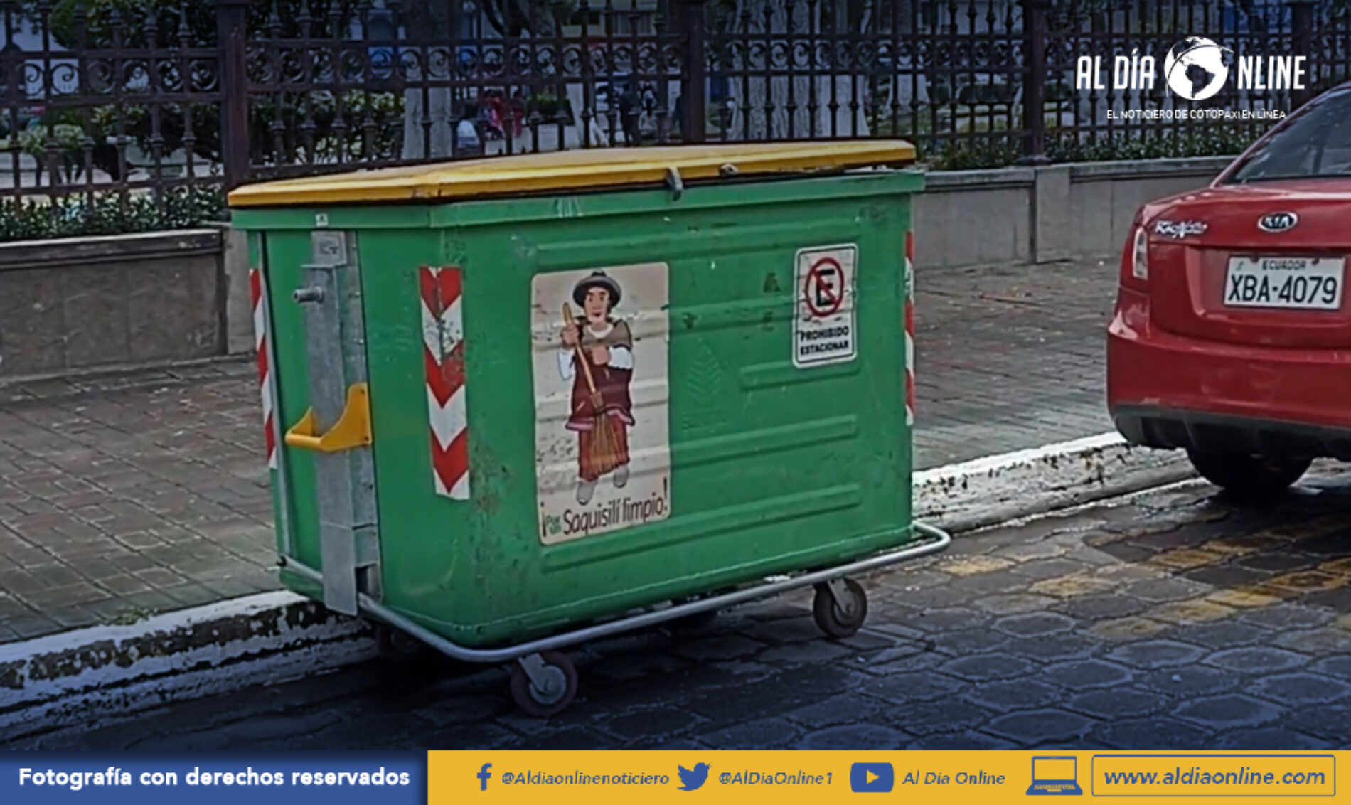 NUEVOS CONTENEDORES DE BASURA ADQUIRIRÍA MUNICIPALIDAD DE SAQUISILÍ (VIDEO)