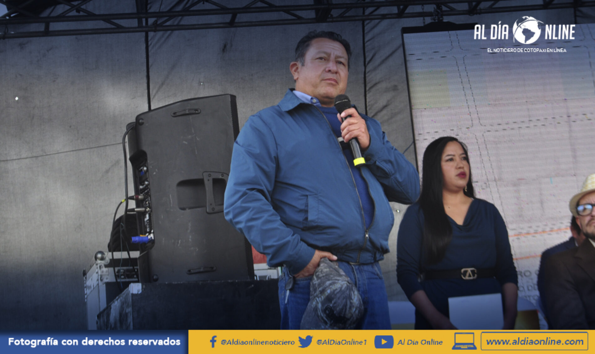 SE COLOCÓ LA PRIMERA PIEDRA PARA EL CENTRO DE COMERCIALIZACIÓN PARA PRODUCTORES DE SALCEDO (VIDEO)