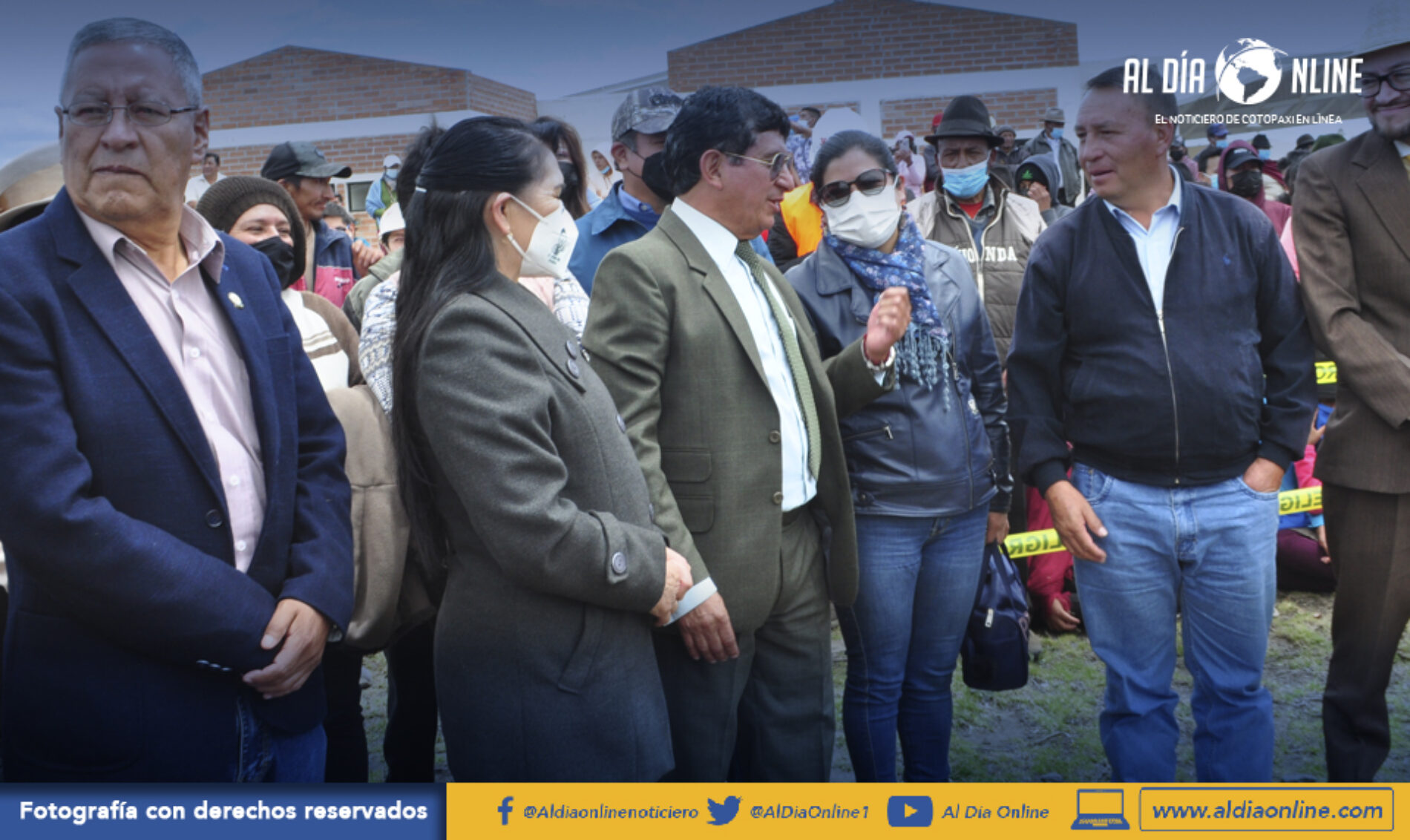SE COLOCÓ LA PRIMERA PIEDRA PARA EL CENTRO DE COMERCIALIZACIÓN PARA PRODUCTORES DE SALCEDO (VIDEO)