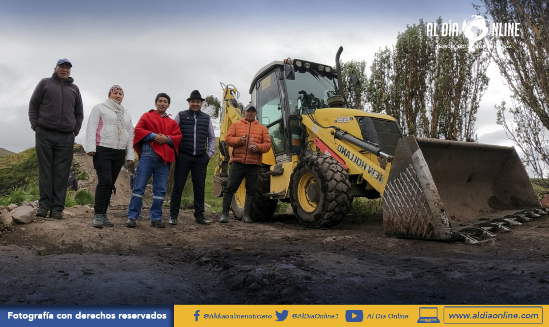 PREFECTURA DE COTOPAXI REALIZA TRABAJOS DE MEJORAMIENTO VIAL DE LA COMUNIDAD DE CUMBIJÍN (VIDEO)