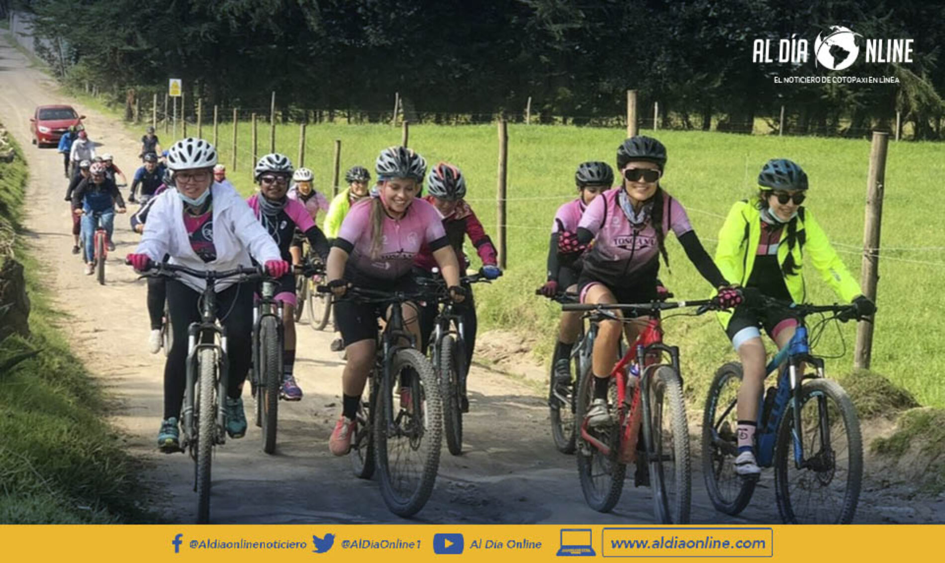 MUJERES EN BICI PREPARA COMPETENCIA CICLÍSTICA PARA ESTE 12 DE JUNIO EN LATACUNGA. (VIDEO)