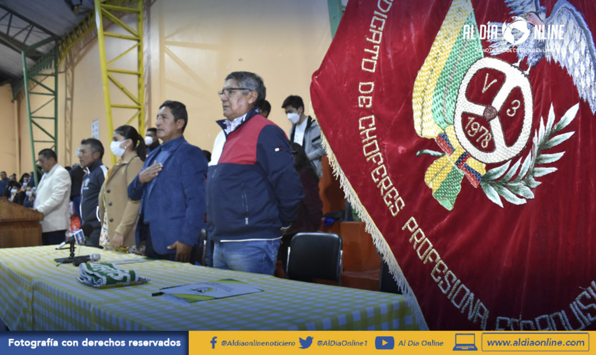 SINDICATO DE CHOFERES DE SAQUISILI INAUGURÓ JUEGOS DEPORTIVOS “REENCUENTRO INSTITUCIONAL”  (VIDEO)