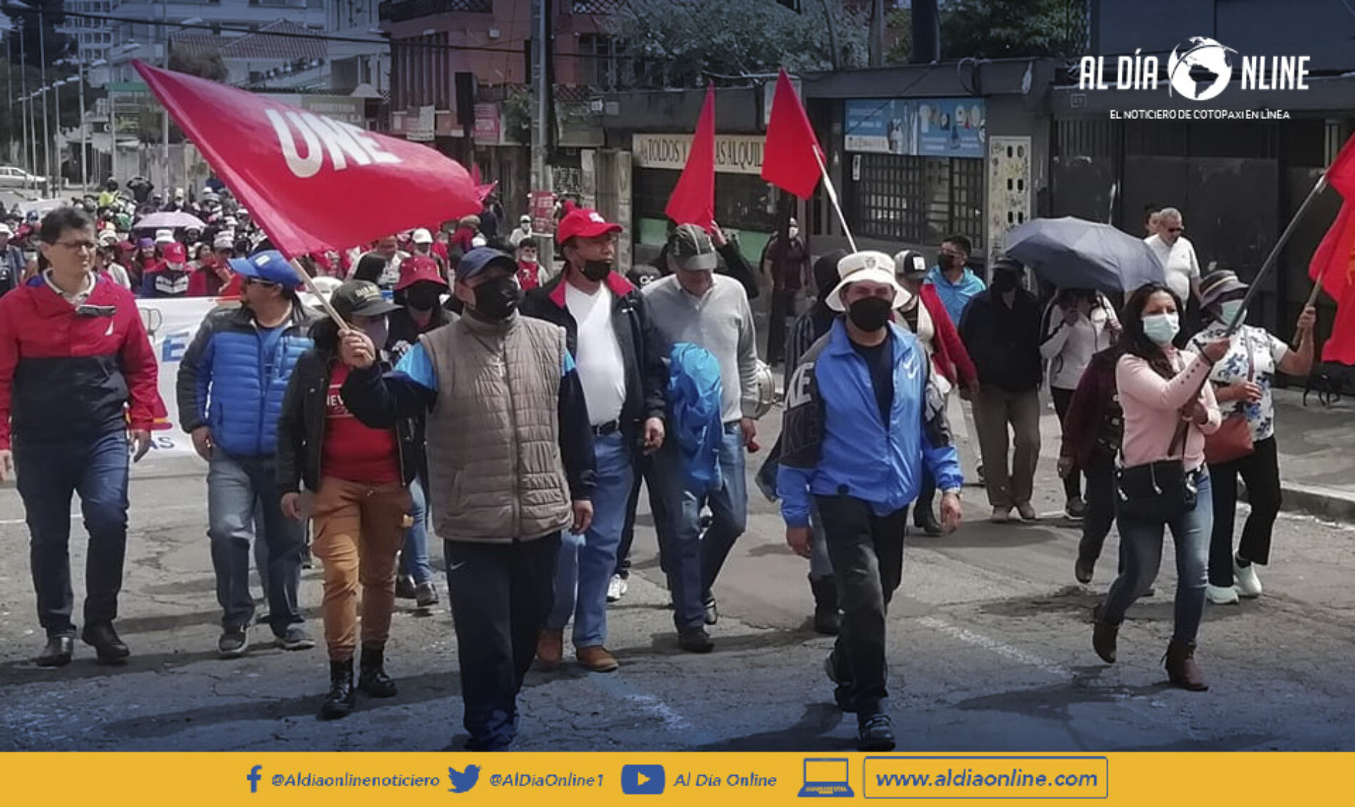 ENCADEMAMIENTO Y DESANGRADO SON ACCIONES PRÓXIMAS A TOMAR POR MAESTROS INDICA PRESIDENTE DE UNE COTOPAXI