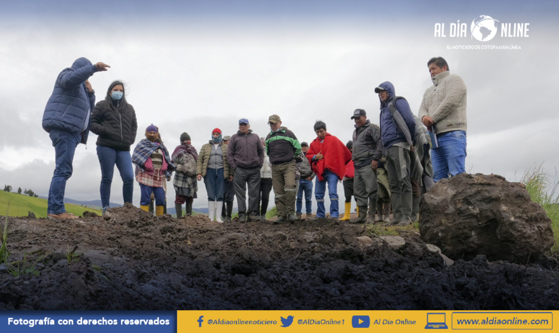 PREFECTURA DE COTOPAXI REALIZA TRABAJOS DE MEJORAMIENTO VIAL DE LA COMUNIDAD DE CUMBIJÍN (VIDEO)