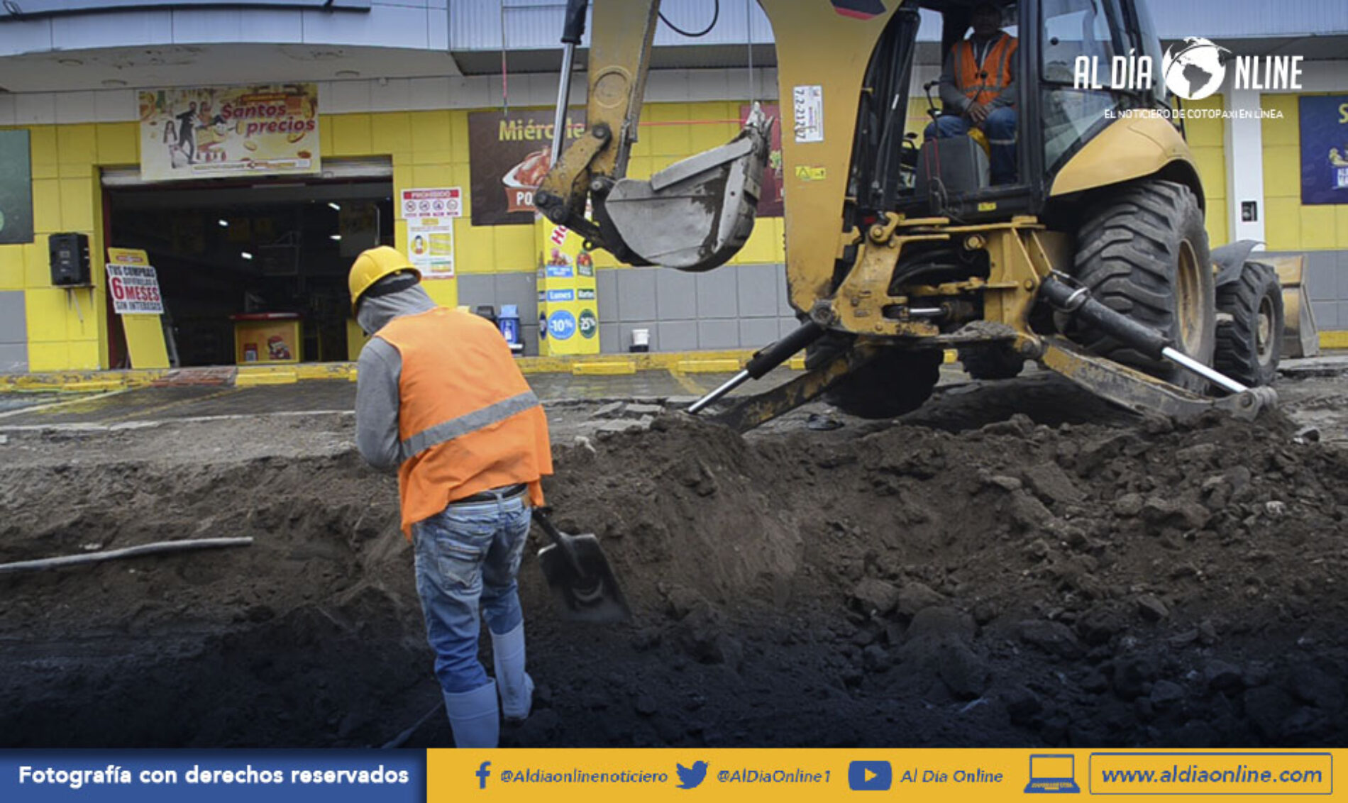 MEJORAMIENTO DE AV. AMAZONAS PRESENTA UN 35%, 62 DÍAS SE HA CUMPLIDO DEL PLAZO DE 180 DÍAS. (VIDEO)