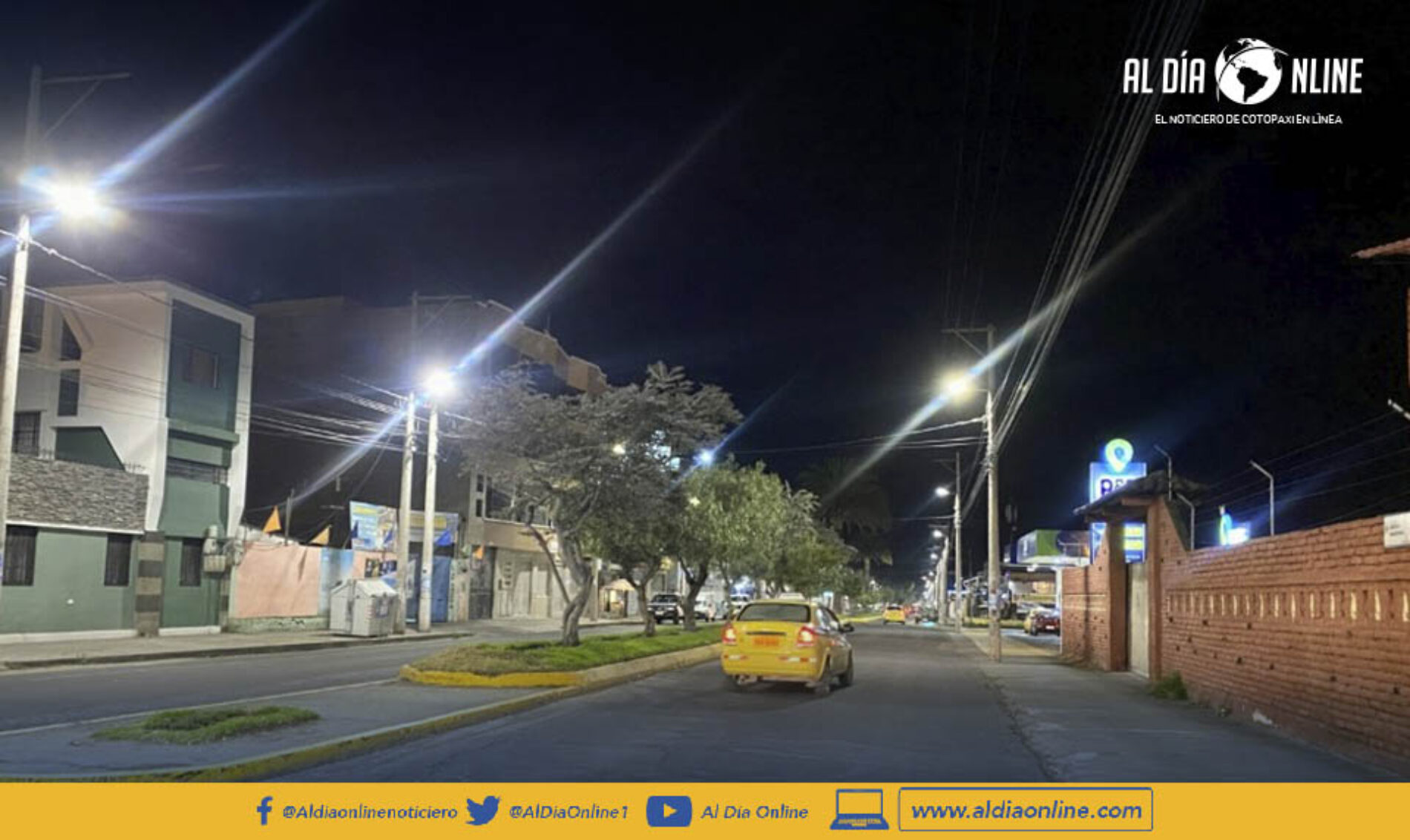 LUMINARIAS EN LATACUNGA MEDIO MILLÓN APROXIMADAMENTE SERÍA LA INVERSIÓN DE ELEPCO S.A (VIDEO)