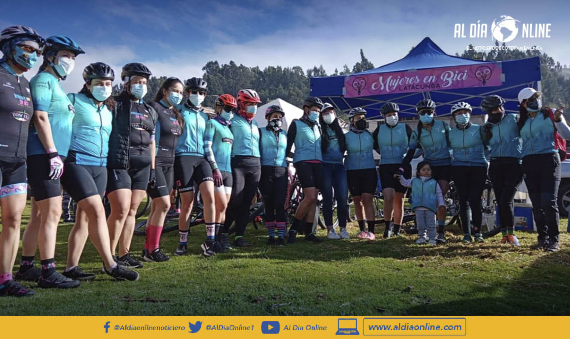 MUJERES EN BICI PREPARA COMPETENCIA CICLÍSTICA PARA ESTE 12 DE JUNIO EN LATACUNGA. (VIDEO)