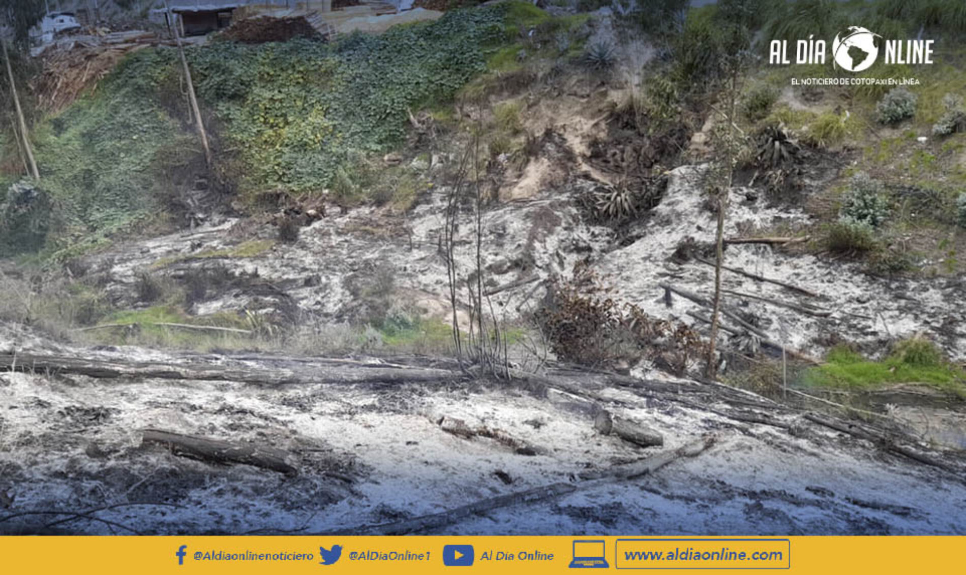 CUERPO DE BOMBEROS LATACUNGA COMENTA QUE SOBRECARGA ELÉCTRICA POSIBLE CAUSA DEL INCENDIO. (VIDEO)