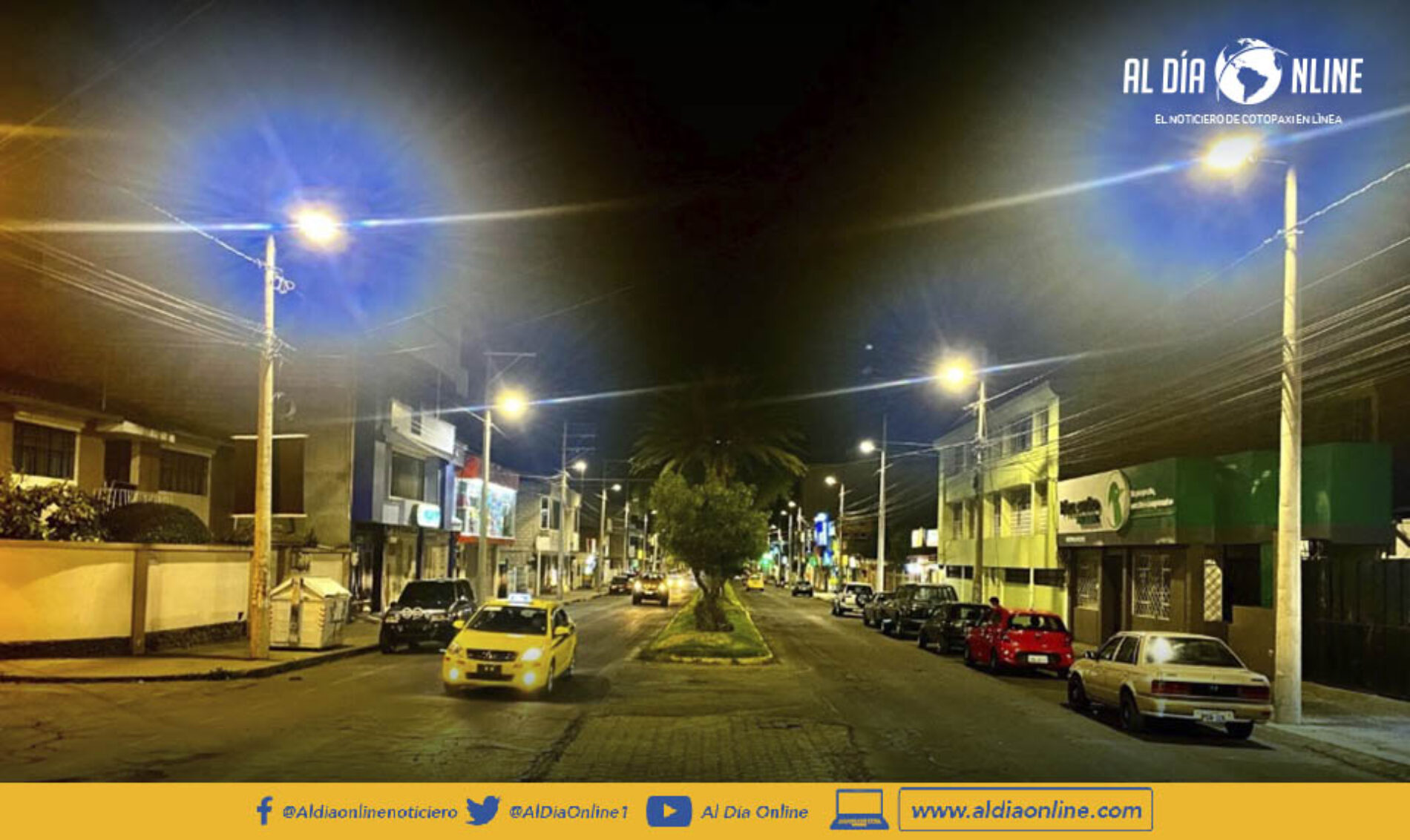 LUMINARIAS EN LATACUNGA MEDIO MILLÓN APROXIMADAMENTE SERÍA LA INVERSIÓN DE ELEPCO S.A (VIDEO)