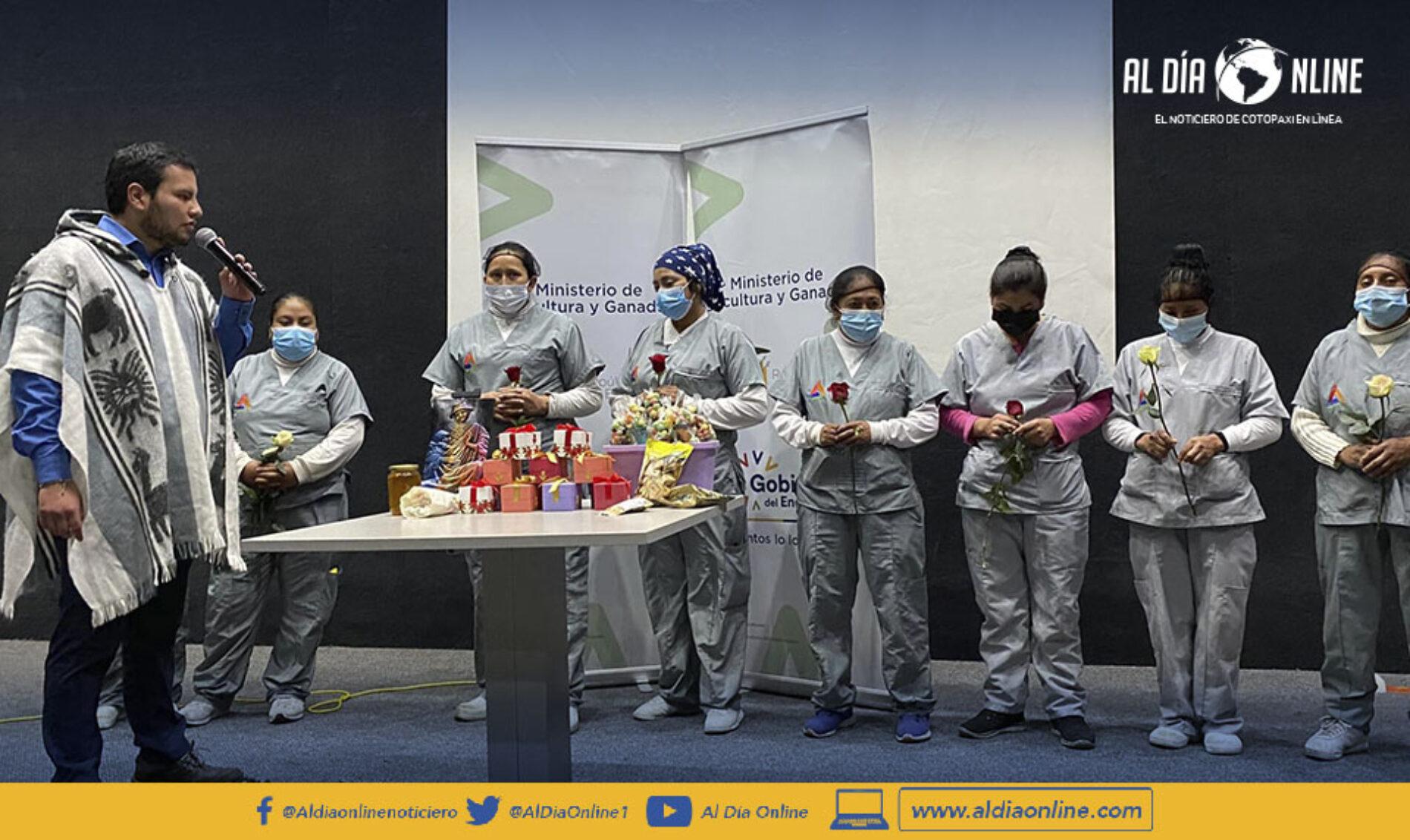 RECONOCIMIENTO A 25 PRODUCTORAS, FUE OTORGADO POR EL MAG COTOPAXI. (VIDEO)