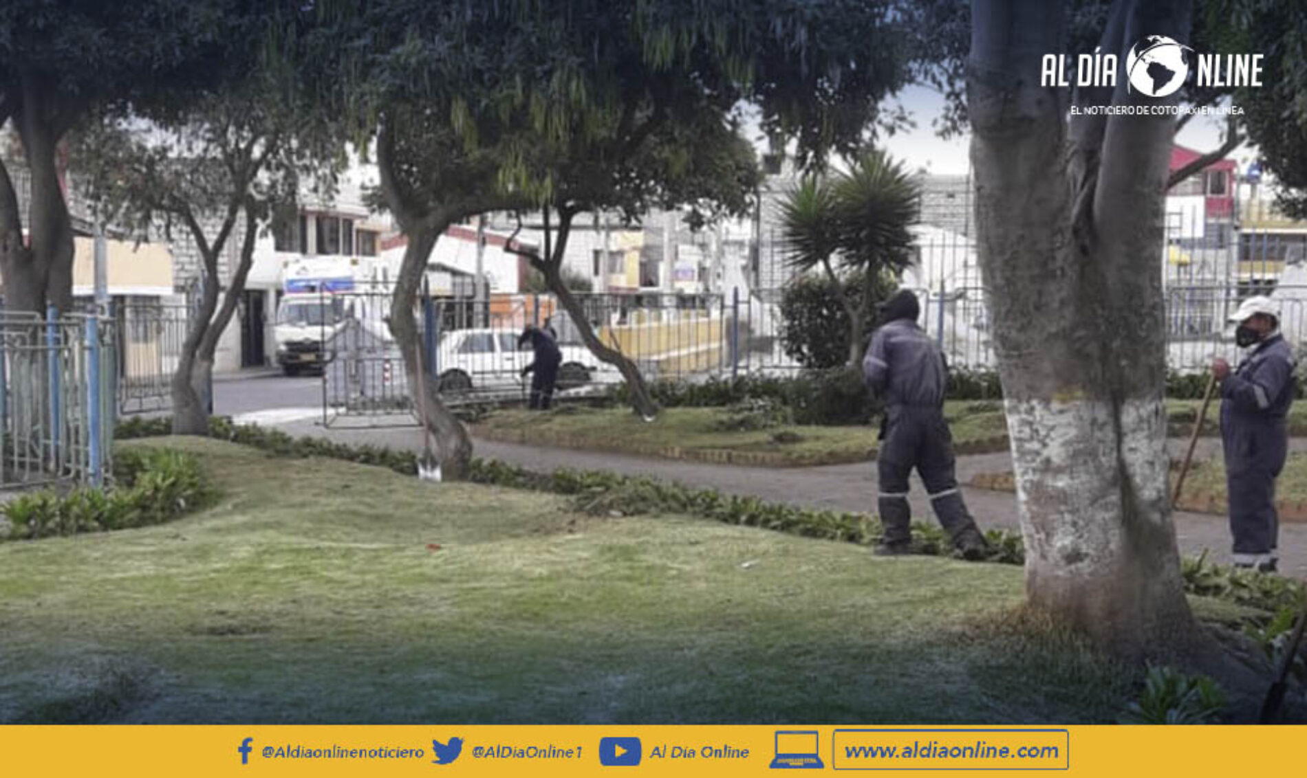 DIRECCIÓN DE AMBIENTE INTERVIENE PARQUES QUE PRESENTAN DESCUIDO. (VIDEO)