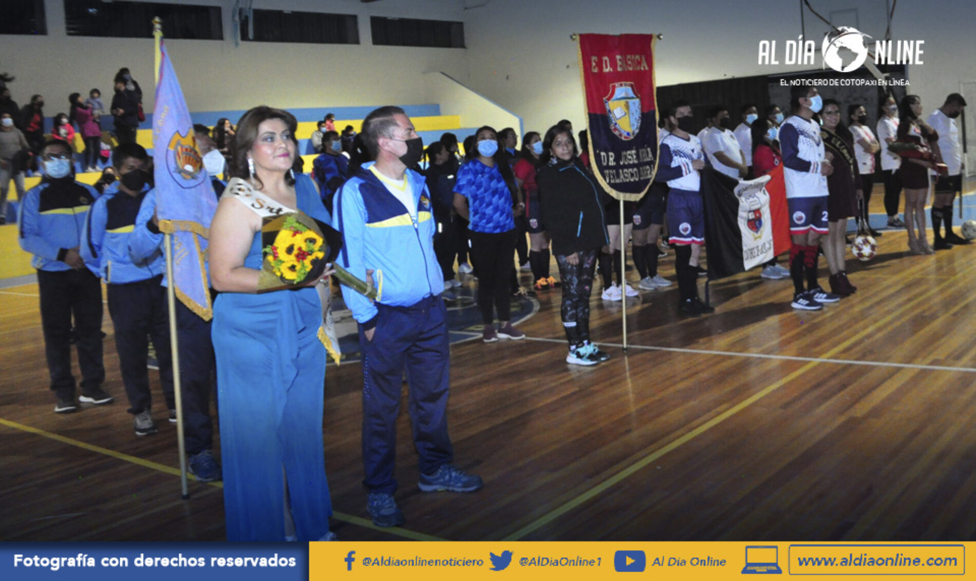 UNE LATACUNGA INAUGURÓ CAMPEONATO DEPORTIVO DE LA CONFRATERNIDAD DEL MAGISTERIO (VIDEO)