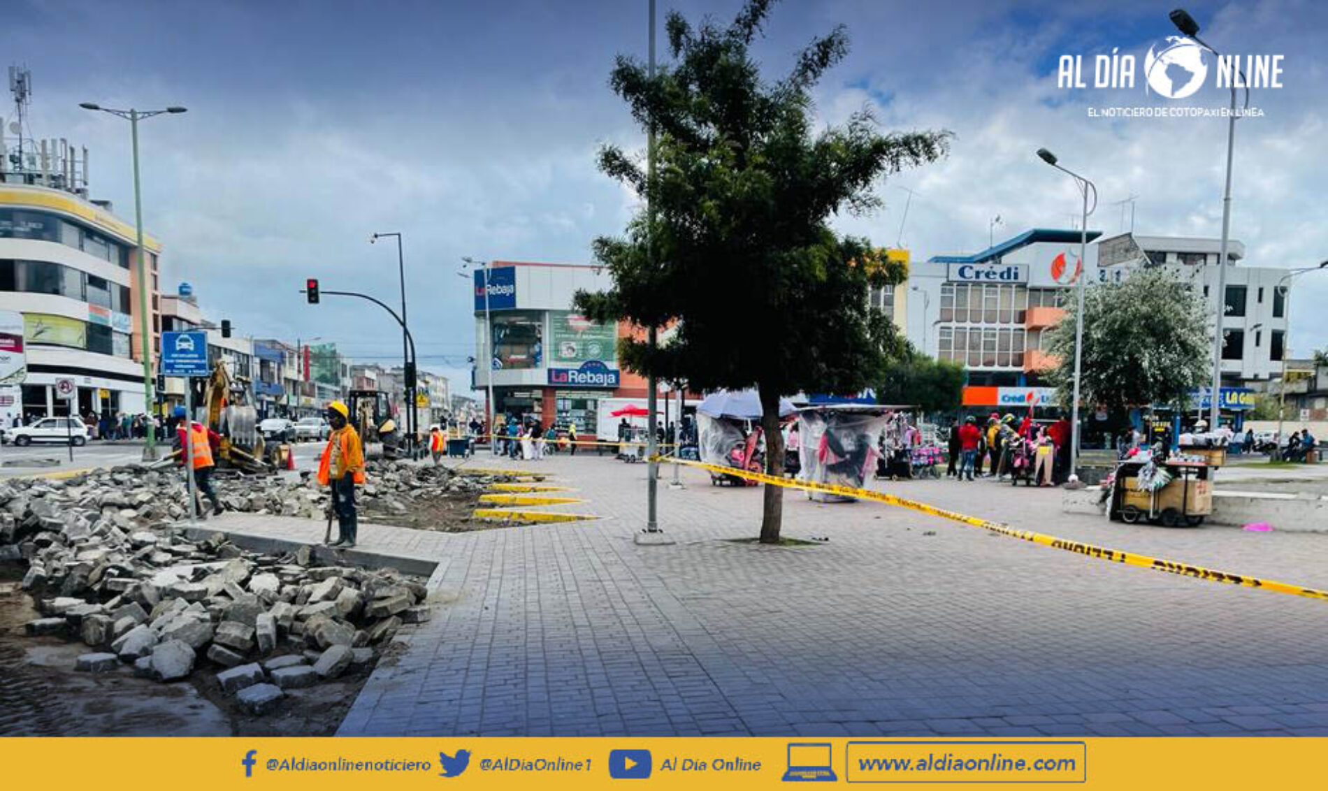 OBRAS EN LATACUNGA SIN RETRASO SEGÚN DIRECTOR DE OBRAS PÚBLICAS. (VIDEO)