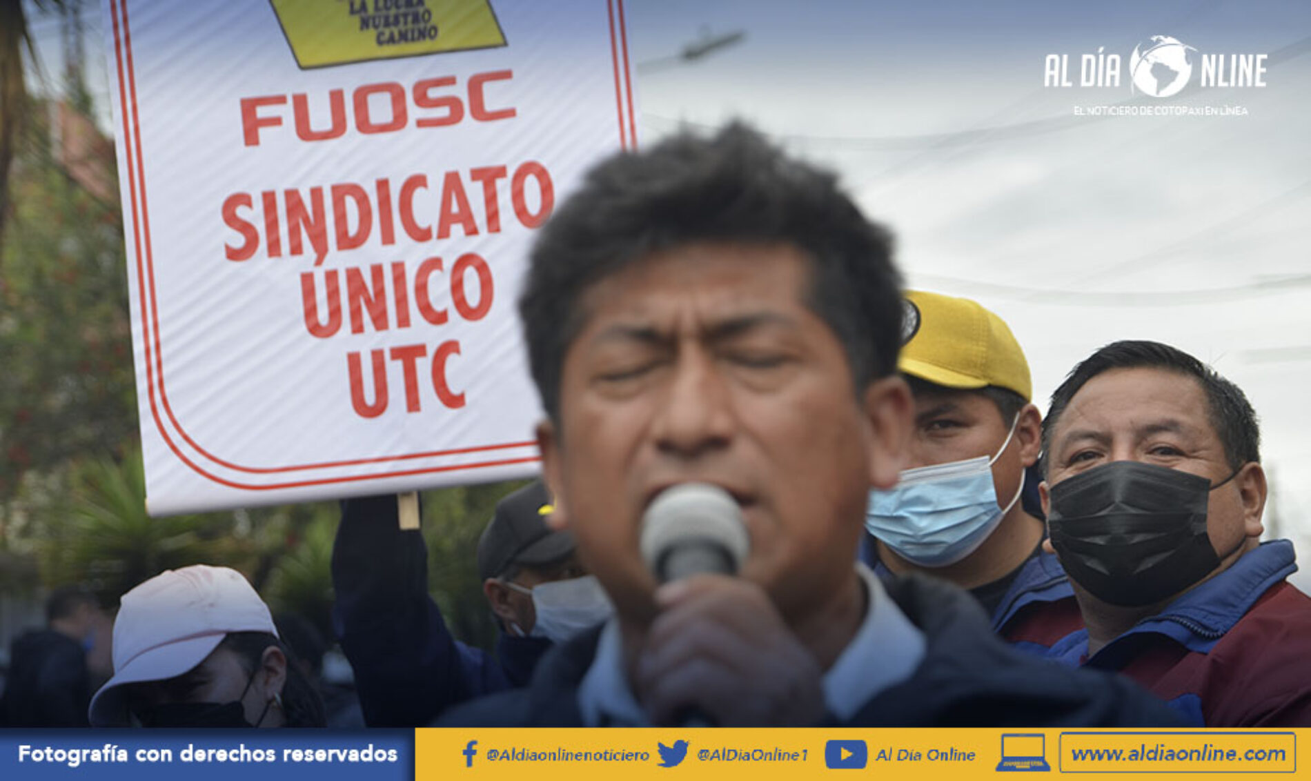 MAYO INICIÓ CON MOVILIZACIONES, 1000 PERSONAS FUERON PARTÍCIPES EN LATACUNGA. (VIDEO)