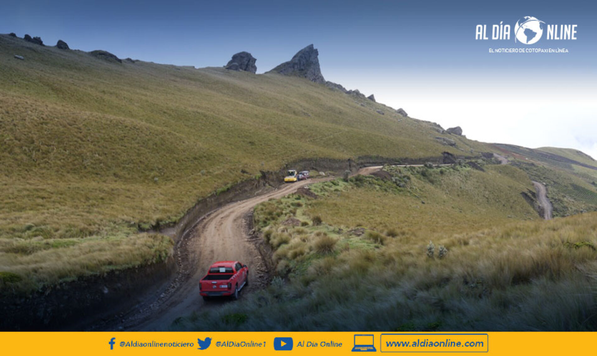 PREFECTURA DE COTOPAXI REALIZA MANTENIMIENTO DE VÍAS ALTERNAS PARA ENLAZAR COMUNIDADES.(AUDIOS)