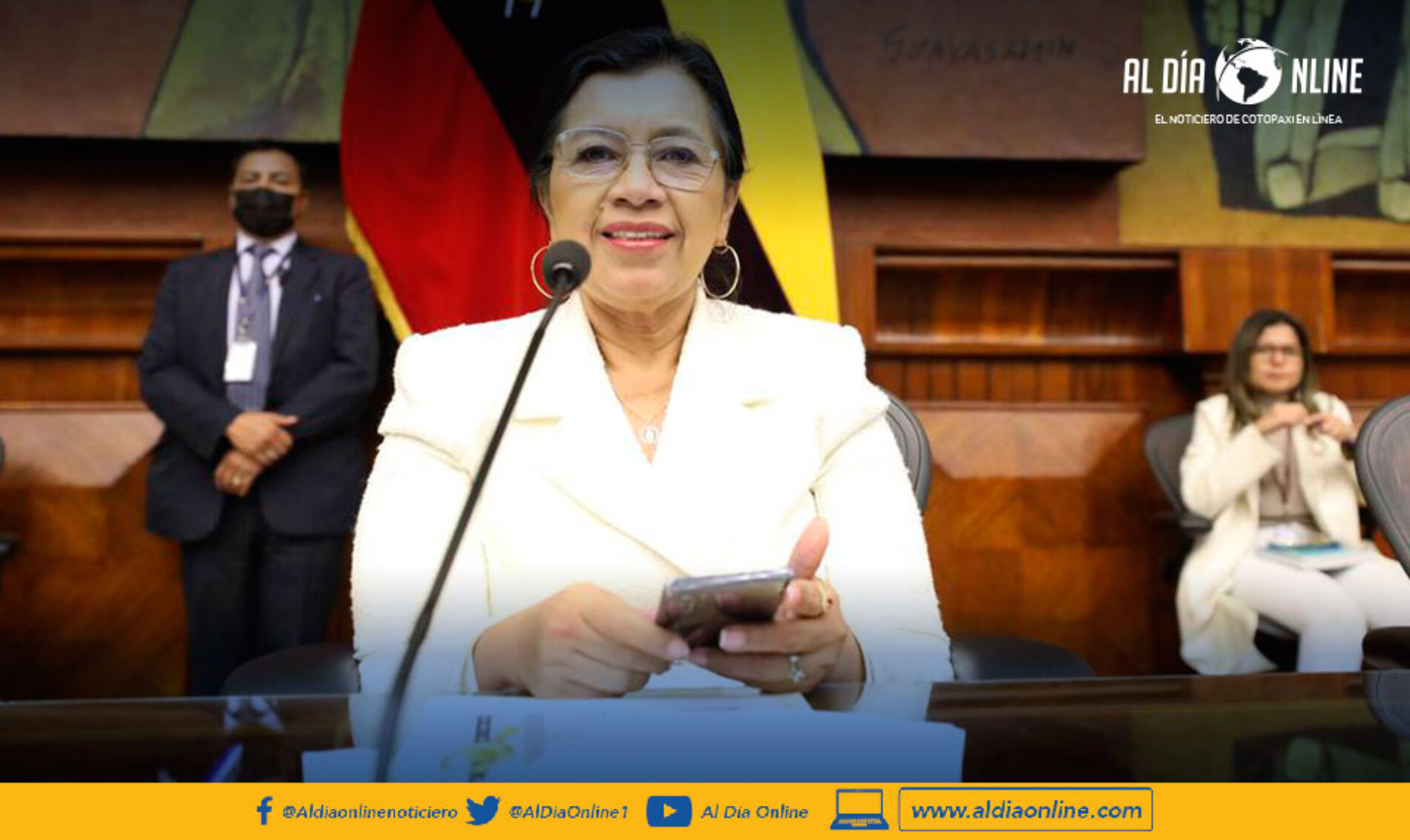 CORTE PROVINCIAL DE PICHINCHA CONOCERÁ ACCIÓN DE PROTECCIÓN PRESENTADA POR GUADALUPE LLORI EN CONTRA DE MIEMBROS DEL CAL.