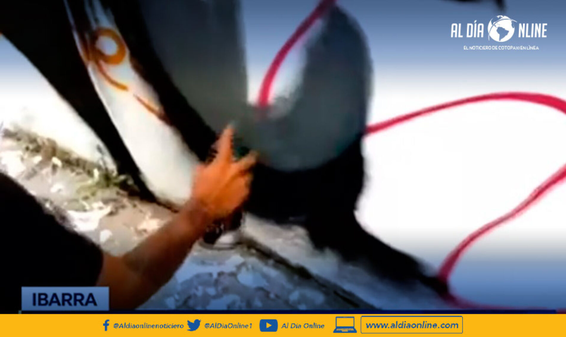 LOS ÉXITOS DE RICHARD CARAPAZ INSPIRAN MURALES QUE SON ATRACTIVOS TURÍSTICOS EN IBARRA